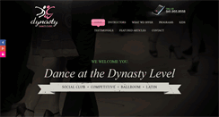 Desktop Screenshot of dynastydanceclubs.com